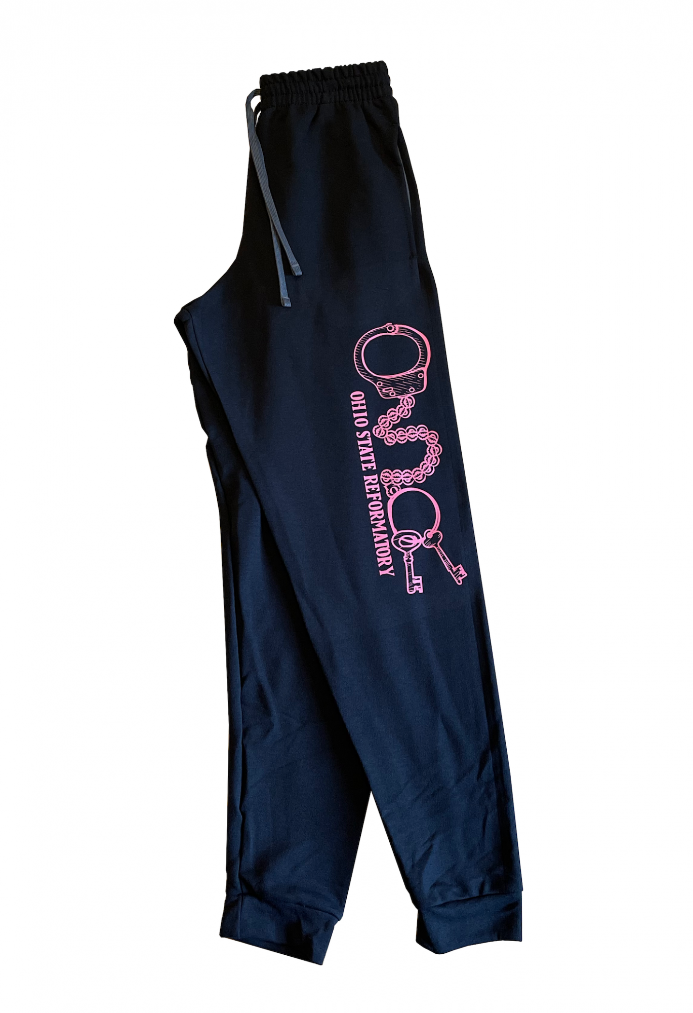 Pants - Joggers Black & Pink - The Ohio State Reformatory Preservation ...